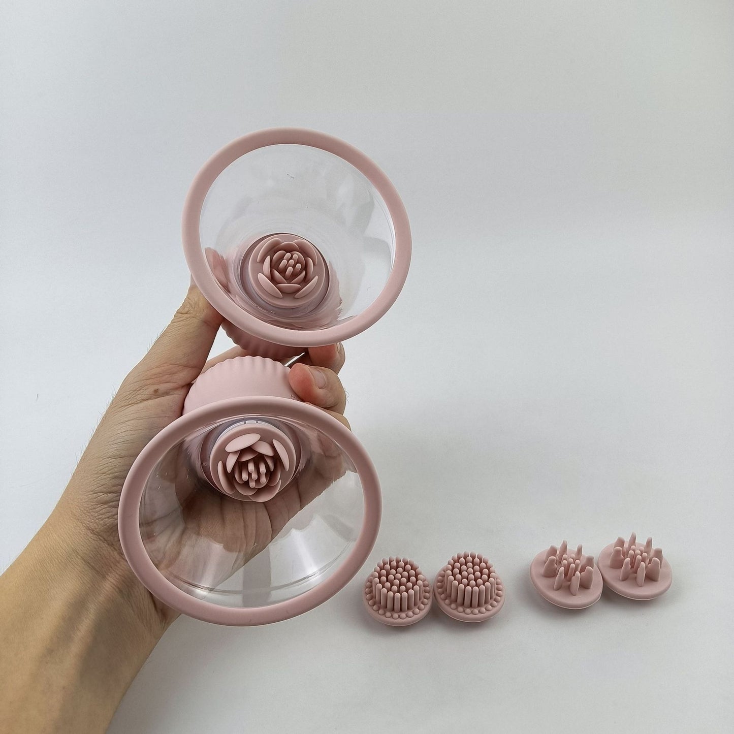 Lotus Pulse- App Controlled Nipple Toys-Rotation, Vibration & Suction