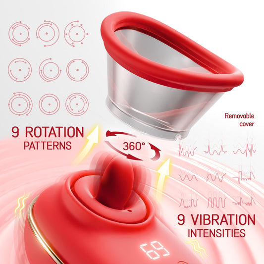 Clitoral Sucking Vibrator with Licking