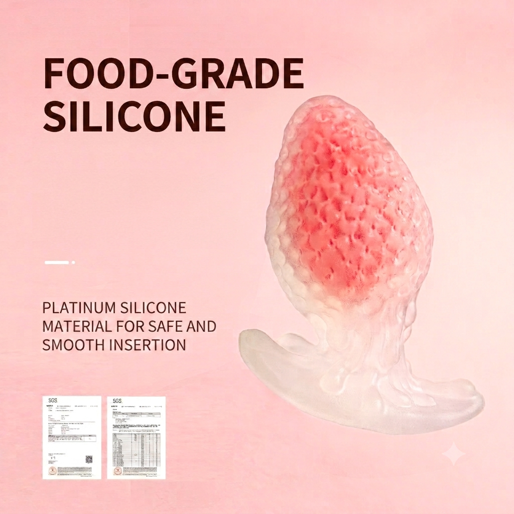 Strawberry Silicone Plug Set – 3 Items