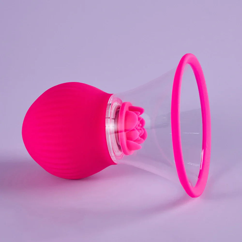 Lotus Pulse- App Controlled Nipple Toys-Rotation, Vibration & Suction