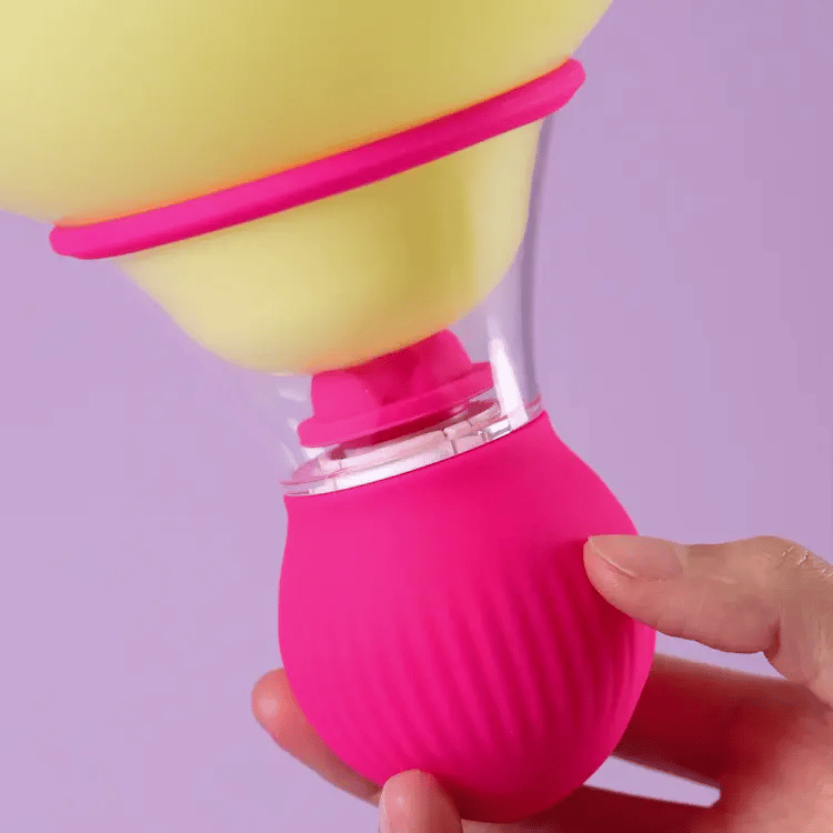 Lotus Pulse- App Controlled Nipple Toys-Rotation, Vibration & Suction