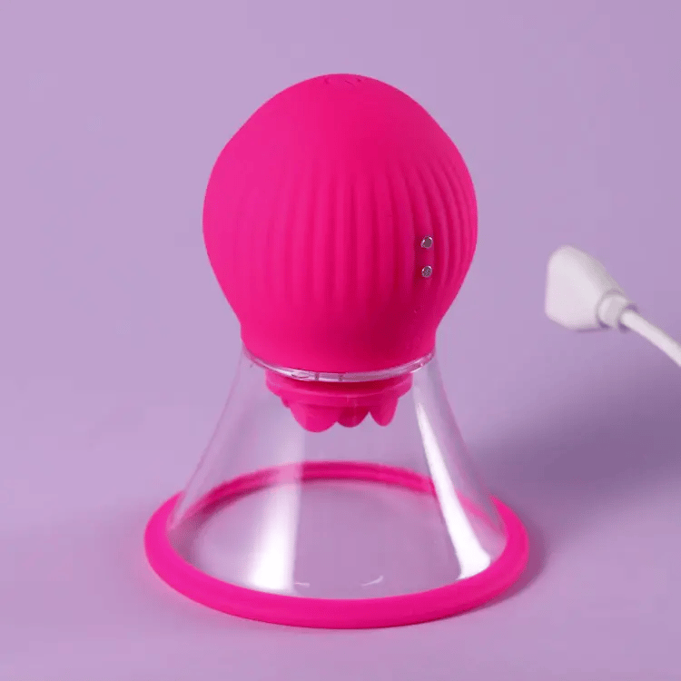 Lotus Pulse- App Controlled Nipple Toys-Rotation, Vibration & Suction
