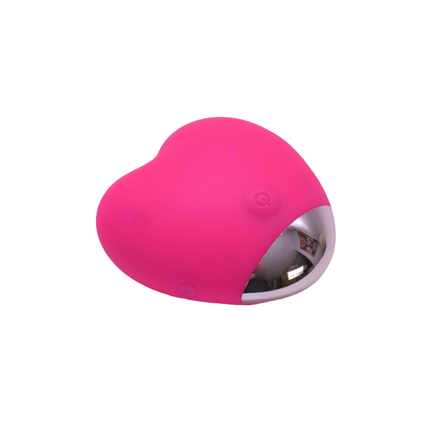 Wild at Heart Silicone External Heart Shaped Clitoral Vibrator